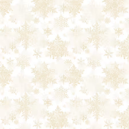 Layered Snowflake Christmas Fabric by P & B Textiles
