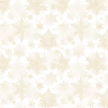Layered Snowflake Christmas Fabric by P & B Textiles
