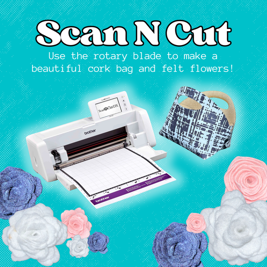 ScanNCut Class - How to use the Rotary Blade!