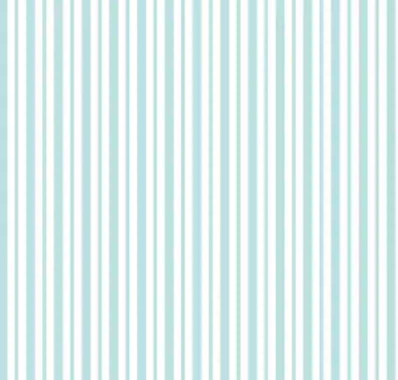 Turquoise Mini Awning Stripe # 8249M-Q