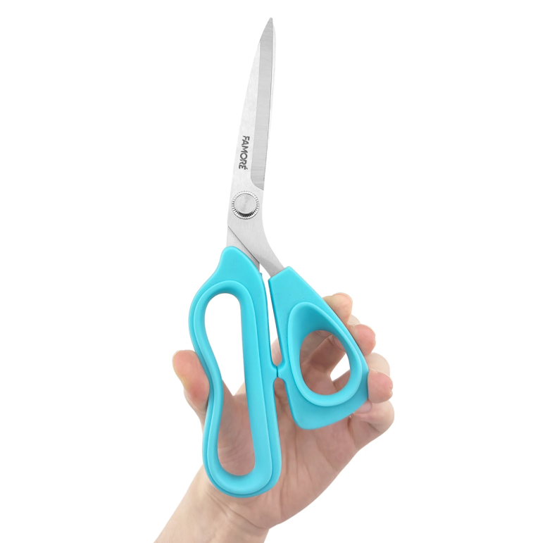 Famore 9in Pro Cut Comfort Handle Fabric Shears