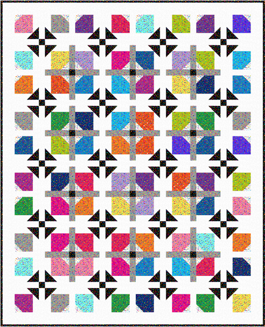 Saturated Quilt Fabric Kit