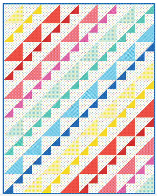 Back East Colorblock Party Fabric Kit