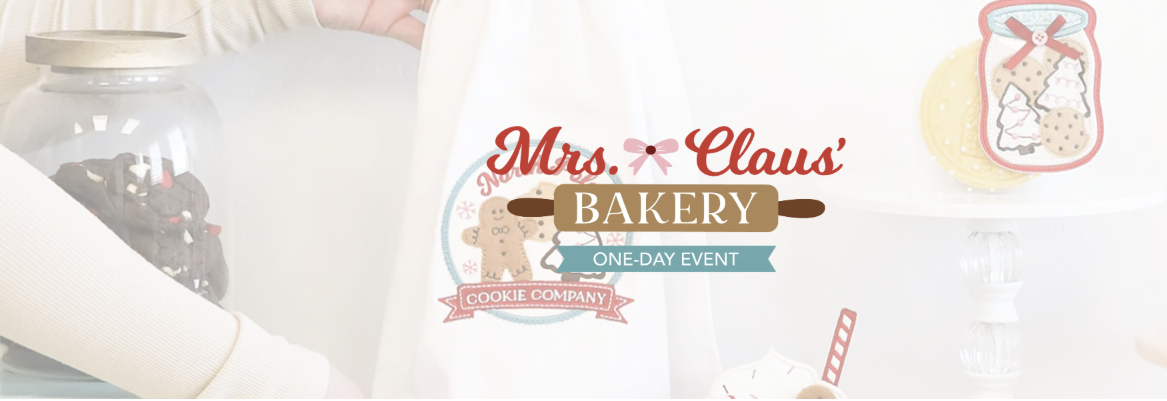 Kimberbell's Mrs. Claus Bakery One Day Event