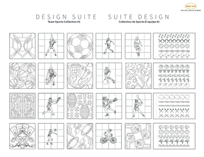 BabyLock Design Suite Collections and Decorative Fills & Motifs