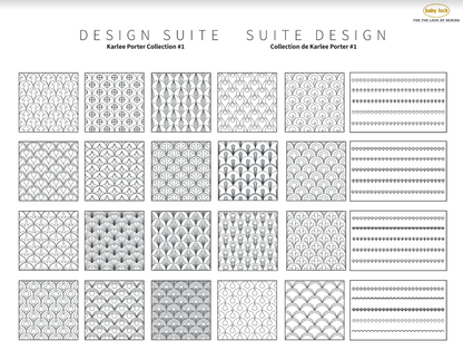 BabyLock Design Suite Collections and Decorative Fills & Motifs