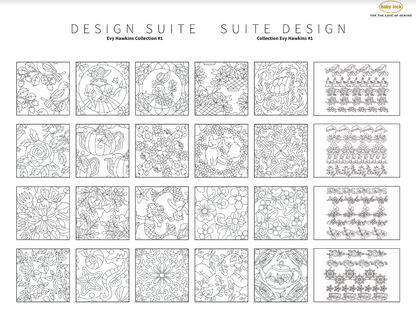 BabyLock Design Suite Collections and Decorative Fills & Motifs