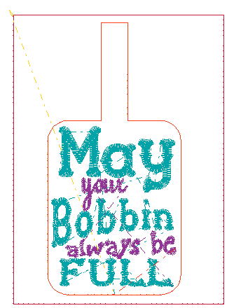 Embroidery for Beginners - ITH Keychains