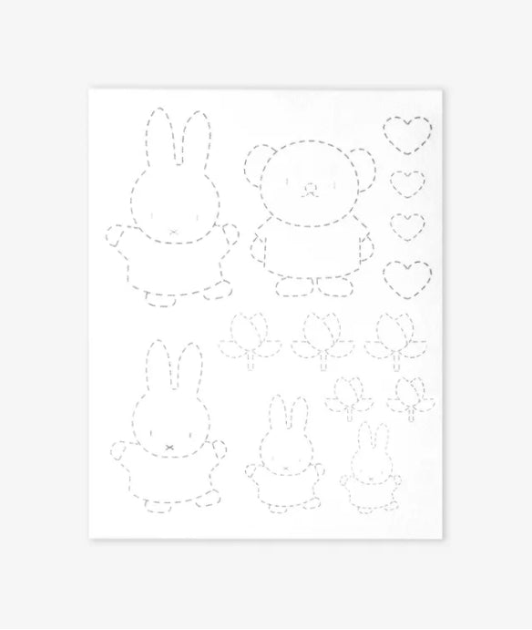 Wash-away Stencil - Bunny & Bear