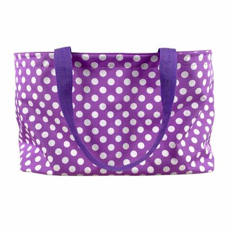 GQ Purple Dot Tote