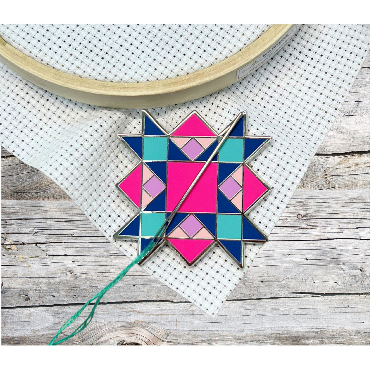 Quilt Star Needle Minder