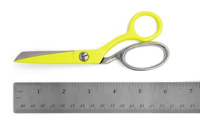 *Preorder* Tula Pink Acid Yellow 6 Inch Bent Trimmer Micro Serrated