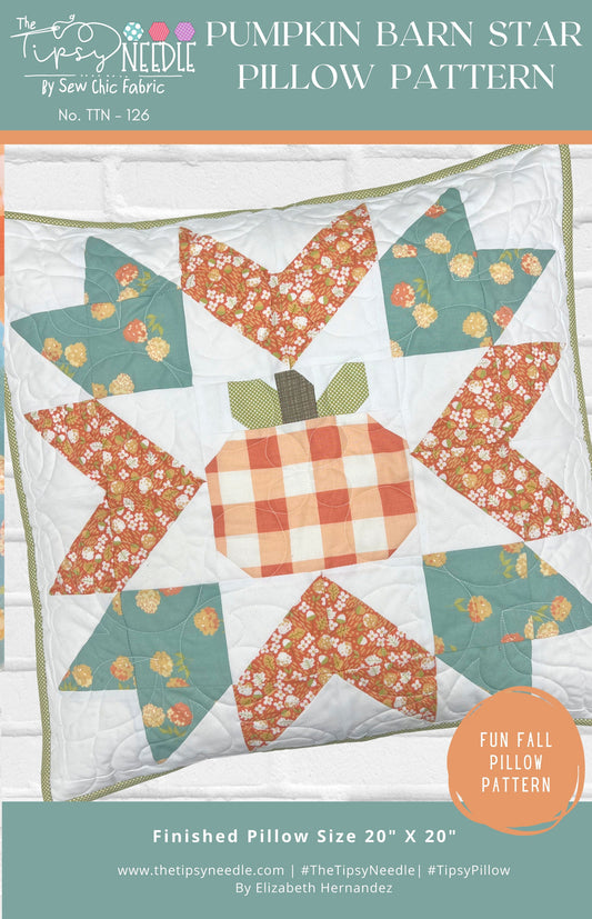Pumpkin Barn Star Pillow Pattern