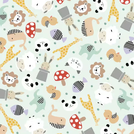 P & B Textiles Dream Drifters- Cuddly Clouds Main