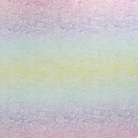 Floral Reef Premium Clear Vinyl