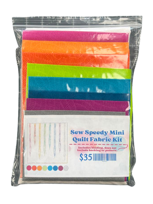 Sew Speedy Mini Quilt Fabric Kit