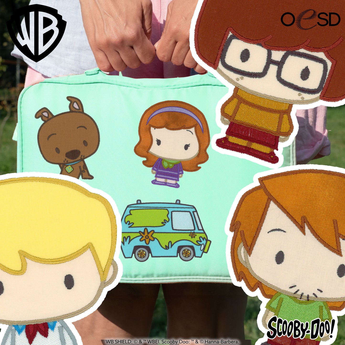 Scooby Doo Chibi Appliques