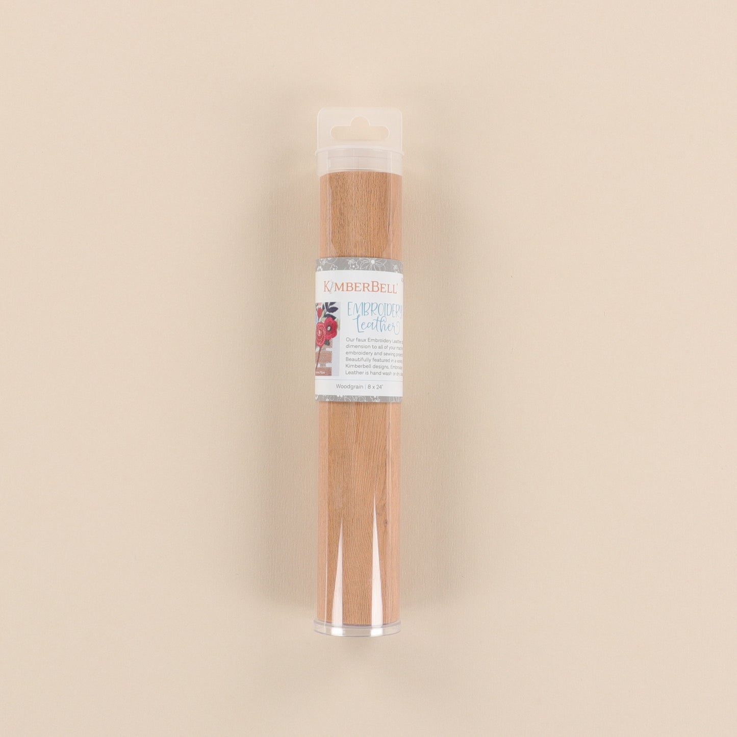 Woodgrain Embroidery Leather