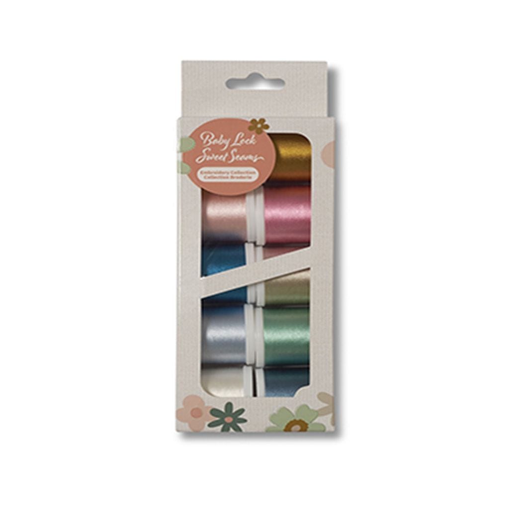 Baby Lock Sweet Seams 10pc Embroidery Thread Set