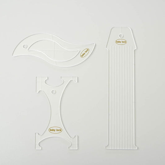 Baby Lock 1/4 Basic Ruler Set High Shank and Long Arm