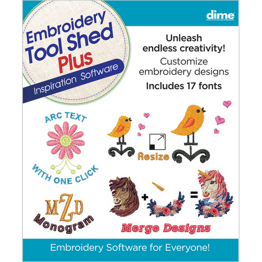 Embroidery Tool Shed Plus