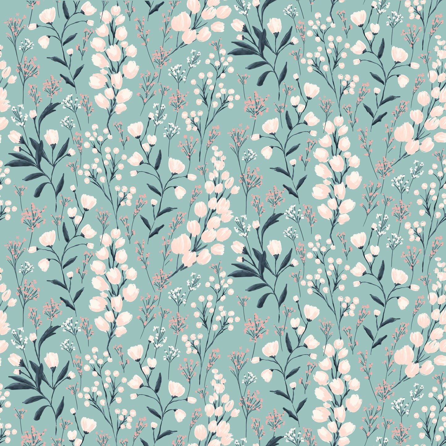 Painted Blossoms Collection From Poppie Cotton