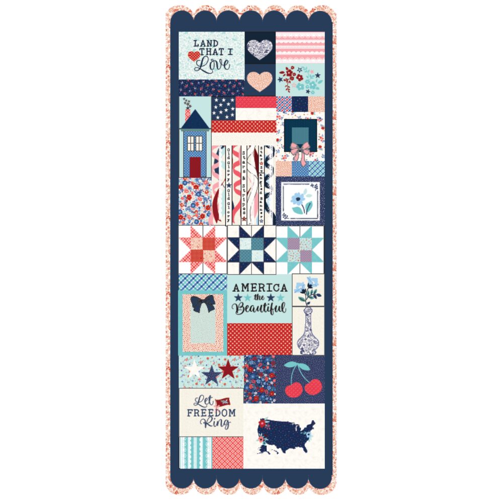 Kimberbell Star-Spangled Beauty Ladder Quilt *Preorder*