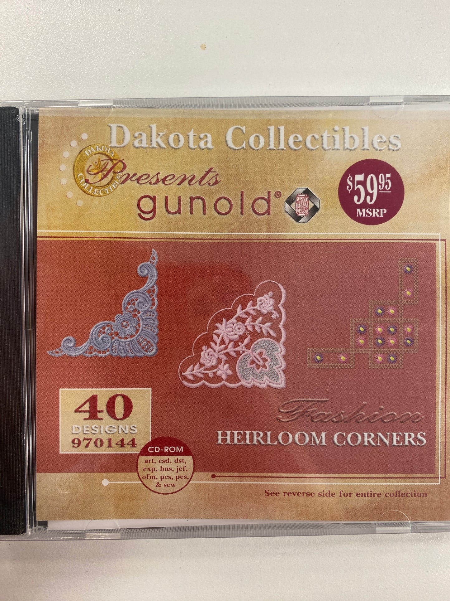 Dakota Collections- CD Embroidery Designs