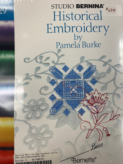 Studio Bernina- Embroidery Cards