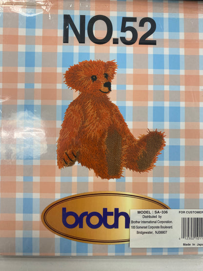 Brother Embroidery Card + Folder
