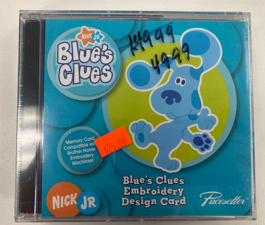 Blue's Clues - Embroidery Card