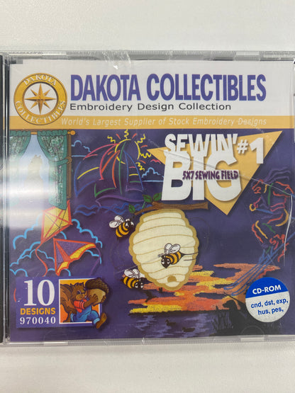 Dakota Collections- CD Embroidery Designs
