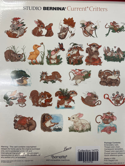 Studio Bernina- Embroidery Cards