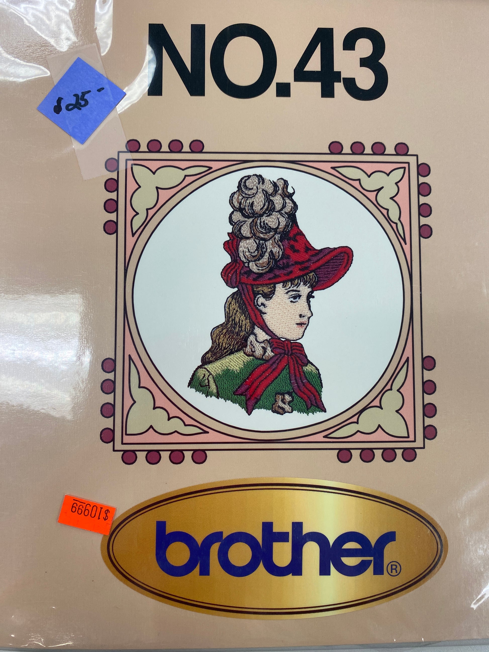 Brother Embroidery Card NO. 71 - Moonee Ponds Sewing