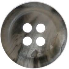 Hemline Grey Marble Buttons 20mm