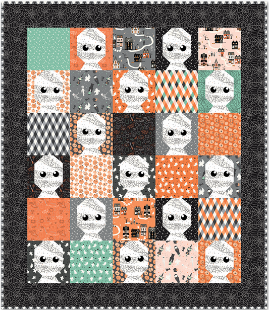 Mummy Quilt Fabric Kit