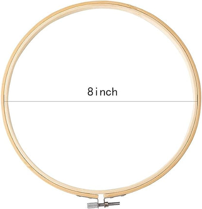 Wooden 8" Embroidery Hoop