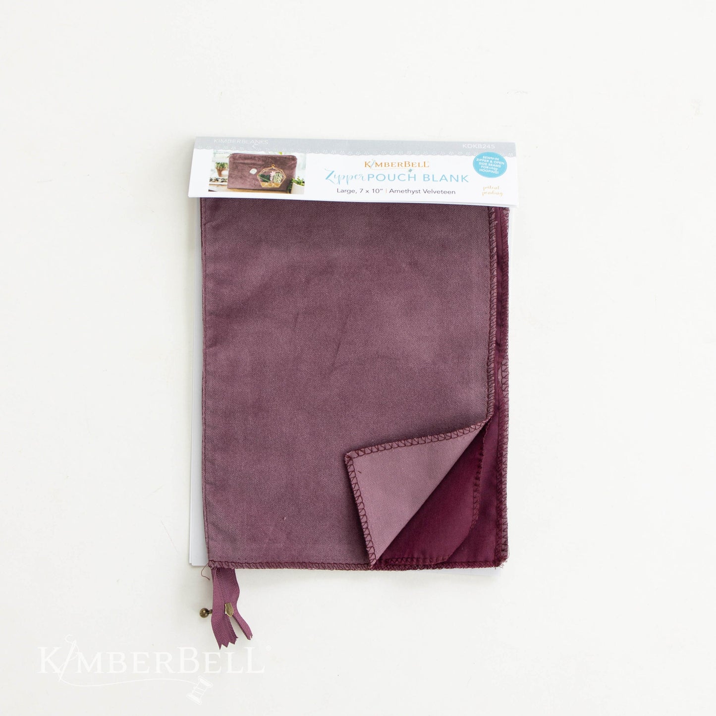 Amethyst 7x10 Zipper Pouch Blank