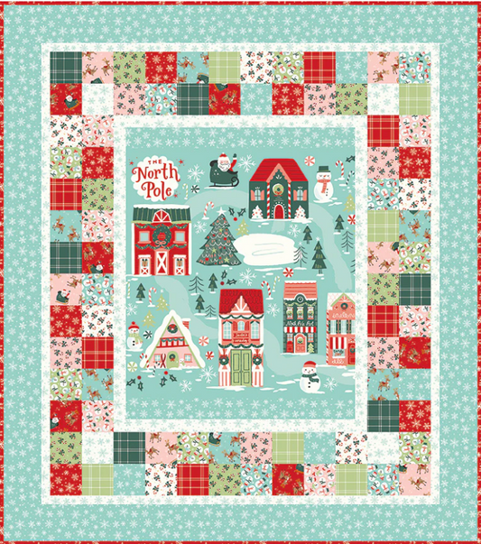 North Pole Panel Quilt Kit