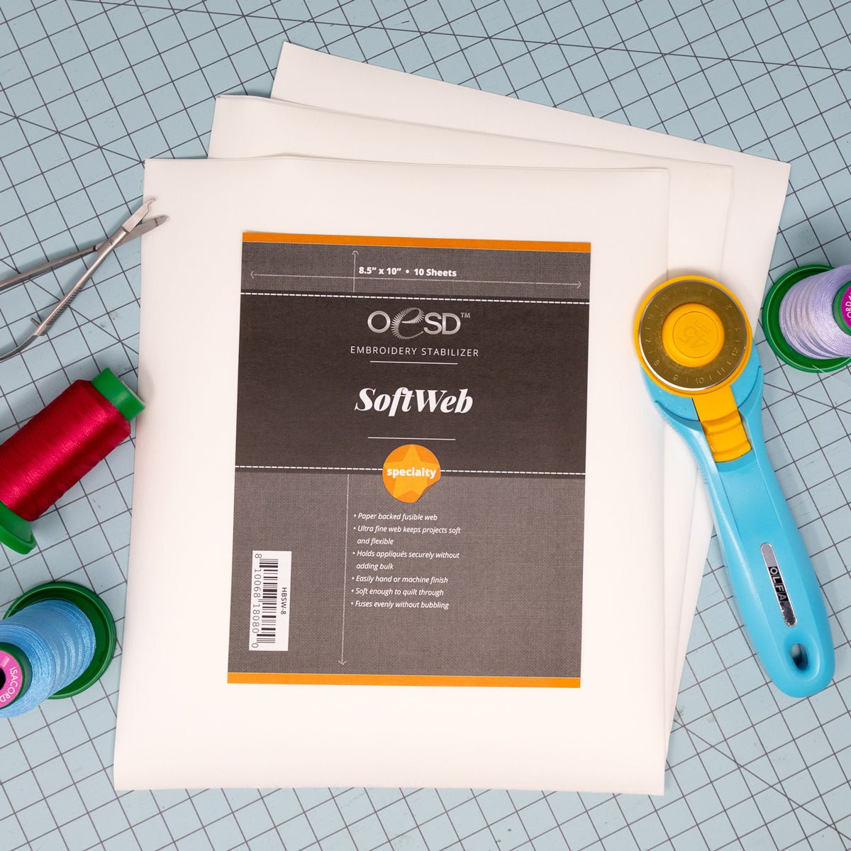 OESD SoftWeb 8.5" x 10" sheets