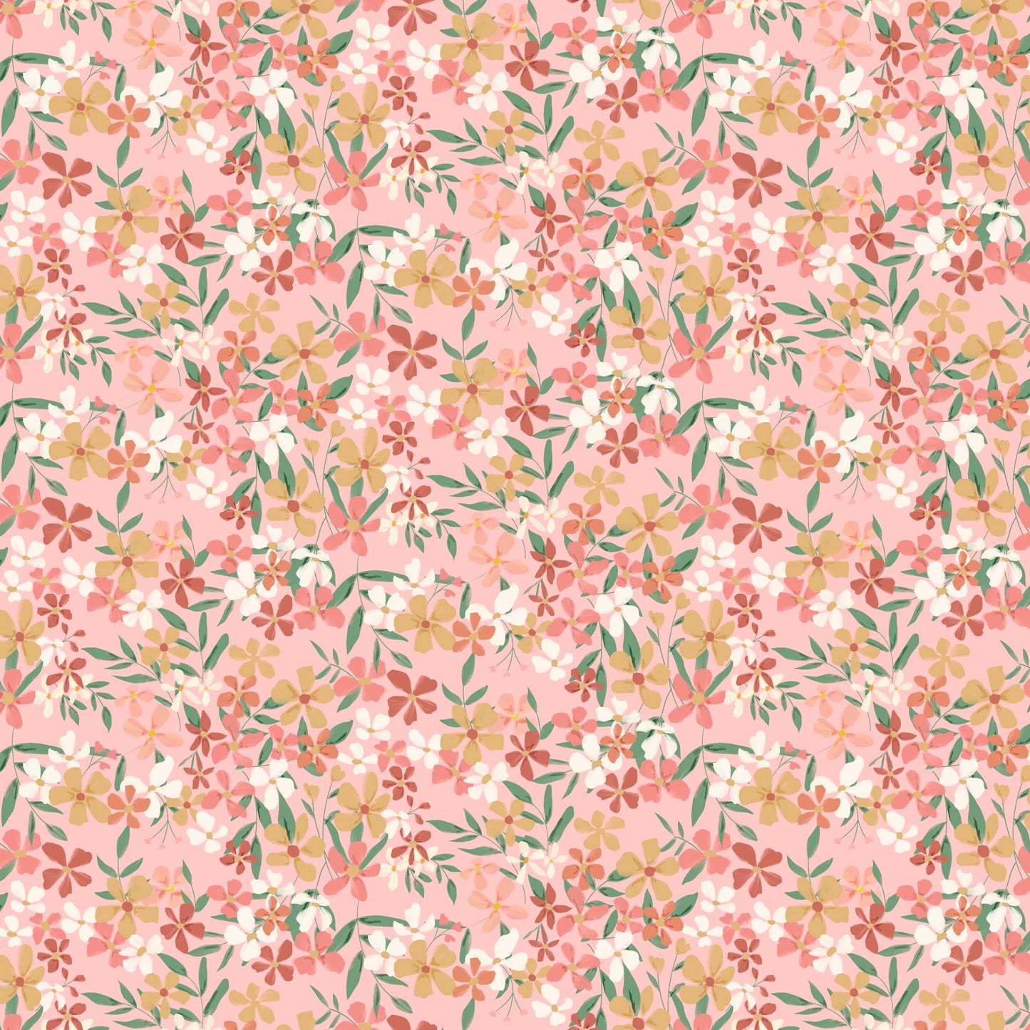 Painted Blossoms Collection From Poppie Cotton