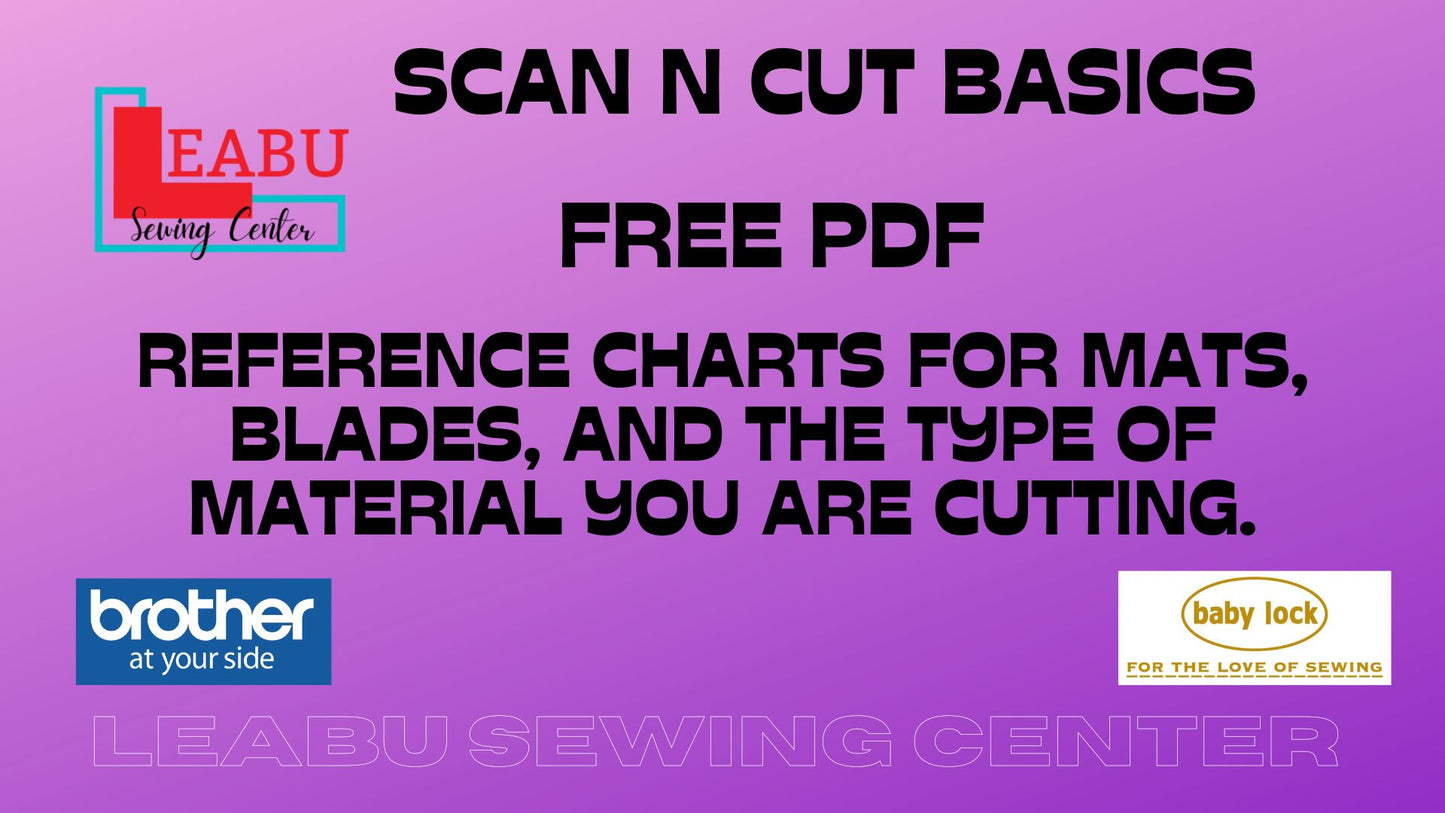 Scan n Cut Basics