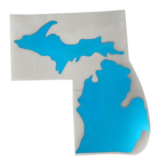 State of Michigan Iron On