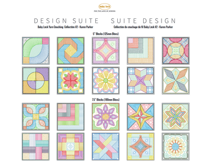 BabyLock Design Suite Collections and Decorative Fills & Motifs