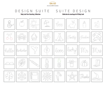 BabyLock Design Suite Collections and Decorative Fills & Motifs