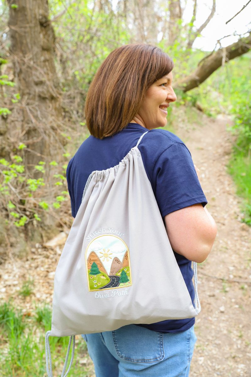 Canvas Cinch Backpack Blank *Preorder*