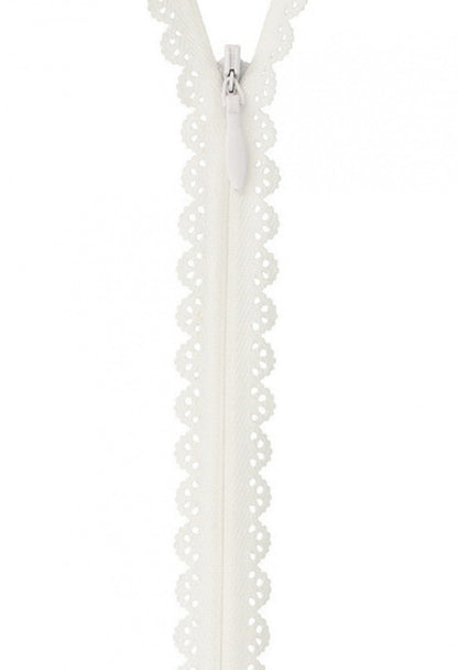 Lace Edge Invisible Zipper