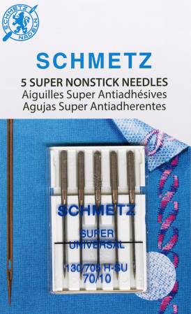 Schmetz Super Nonstick Needle 5ct, Size 70/10