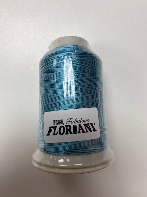 Florinia Thread Variigated Floriani Variegated Polyester Embroidery Thread – Leabu Sewing Center