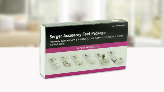 Serger Accessory Feet Package
